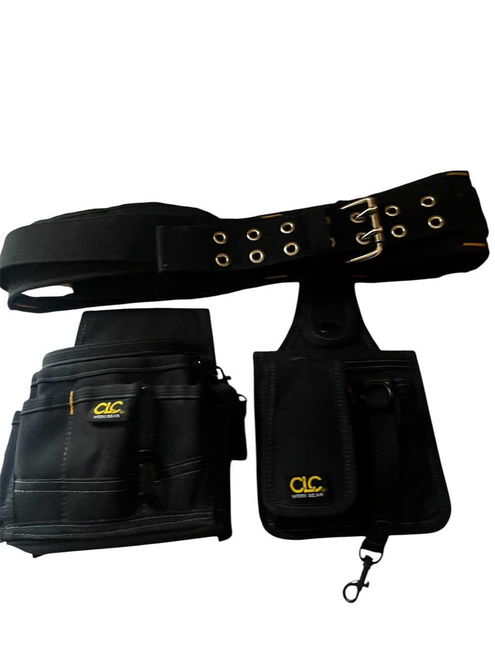 CLC Tool Belt & 2 Tool Pouches